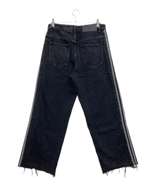 adidas（アディダス）adidas (アディダス) ロングパンツ TBLACKDENIM デニムパンツ ブラック サイズ:34の古着・服飾アイテム