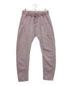 KITHキス）の古着「ジップポケット スウェットパンツ」｜ピンク
