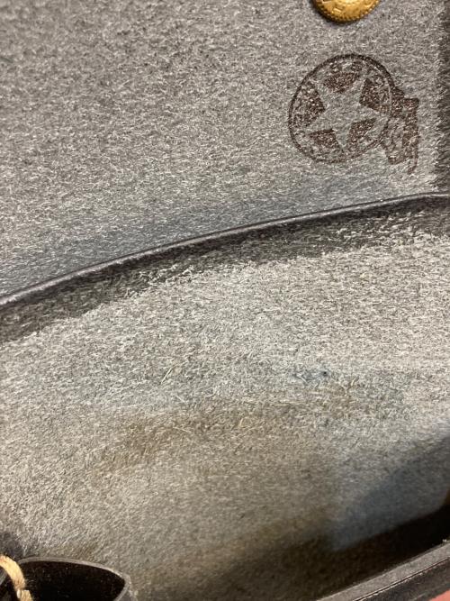 LUCKY JOHN（ラッキージョン）LUCKY JOHN (ラッキージョン) コンチョデザイン レザーウォレット ブラックの古着・服飾アイテム