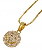 CRYSTAL HAZEクリスタルヘイズ）の古着「スマイルモチーフ ネックレス」