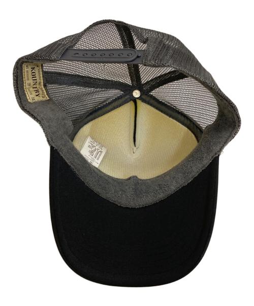KAPITAL（キャピタル）KAPITAL (キャピタル) KOUNTRY CLUTCHER メッシュキャップ グレー サイズ:FREEの古着・服飾アイテム