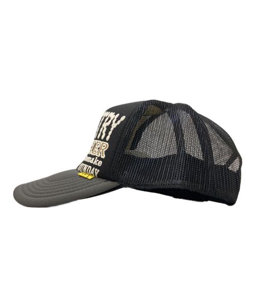 KAPITAL（キャピタル）KAPITAL (キャピタル) KOUNTRY CLUTCHER メッシュキャップ ブラック サイズ:FREEの古着・服飾アイテム