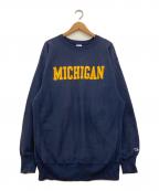 Championチャンピオン）の古着「90s リバースウィーブスウェット」｜ネイビー