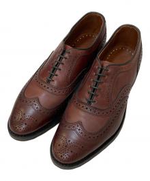 BROOKS BROTHERS（ブルックスブラザーズ）の古着「ウィングチップシューズ」｜ブラウン