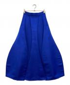 UN3D.アンスリード）の古着「OUT SEAM SATIN SK」｜ブルー