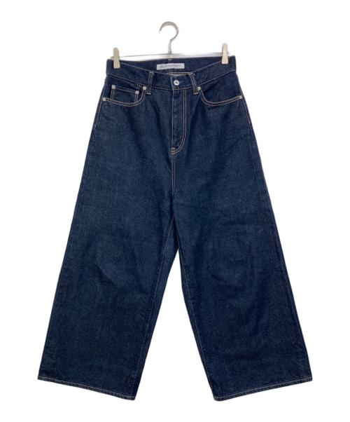 journal standard luxe（ジャーナルスタンダード ラックス）journal standard luxe (ジャーナルスタンダード リュクス) 13OZデニム ワイドストレート5PK デニムパンツ ブルー サイズ:Sの古着・服飾アイテム