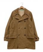 VISVIMビズビム）の古着「shipman coat DMGD chino シップマンコート ダメージチノ」｜ブラウン
