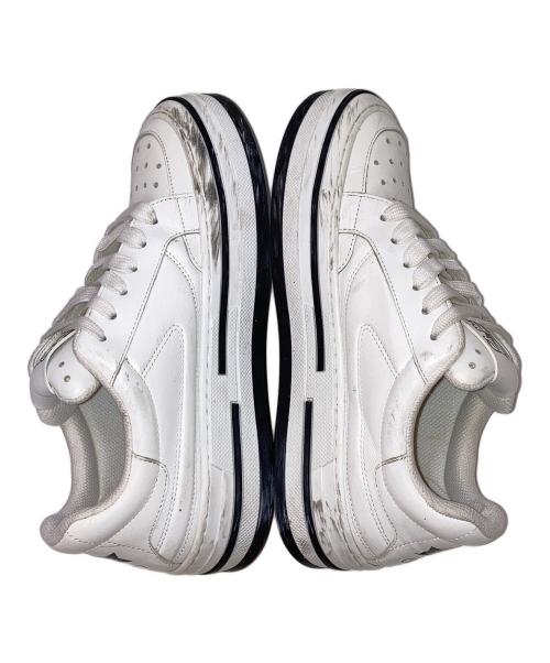 Christian Dior（クリスチャン ディオール）Christian Dior (クリスチャン ディオール) D-FREEWAY レザーローカットスニーカー ホワイト サイズ:36の古着・服飾アイテム