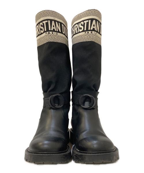 Christian Dior（クリスチャン ディオール）Christian Dior (クリスチャン ディオール) D-Major ブーツ ブラック サイズ:37の古着・服飾アイテム