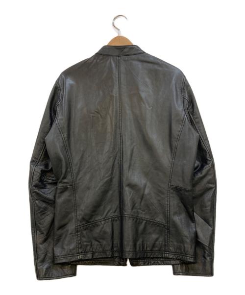 LHP（エルエイチピー）LHP (エルエイチピー) ラムレザージャケット ブラック サイズ:Lの古着・服飾アイテム