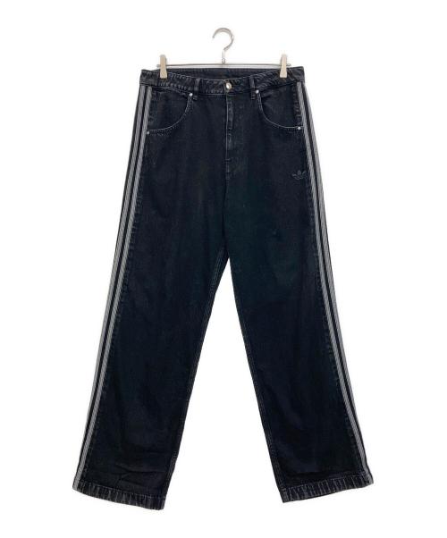 adidas（アディダス）adidas (アディダス) デニムパンツ ブラック サイズ:34の古着・服飾アイテム