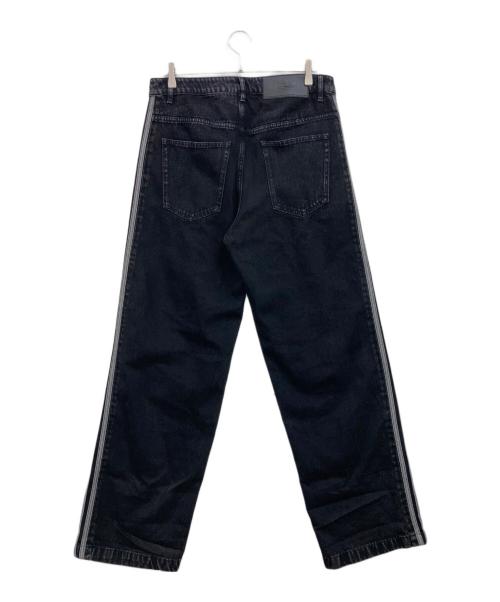 adidas（アディダス）adidas (アディダス) デニムパンツ ブラック サイズ:34の古着・服飾アイテム