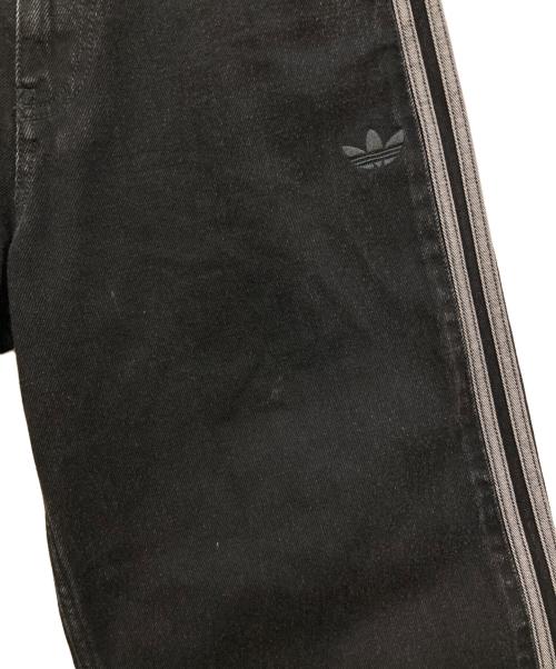 adidas（アディダス）adidas (アディダス) デニムパンツ ブラック サイズ:34の古着・服飾アイテム