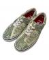 VANS（バンズ）の古着「Skate Era Dollar Bill Green ローカットスニーカー」｜グリーン×アイボリー