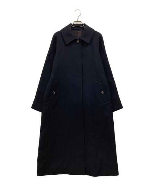 bractment（ブラクトメント）BRACTMENT (ブラクトメント) ステンカラーコート ネイビー サイズ:36の古着・服飾アイテム