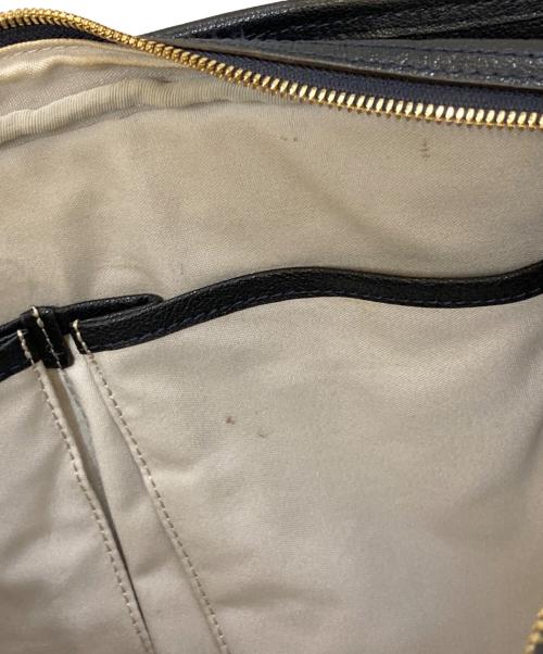 土屋鞄（ツチヤカバン）土屋鞄 (ツチヤカバン) アルマス バッファロー レザー ハンド ブリーフケース ブラック×ブラウンの古着・服飾アイテム