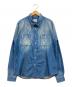 PABLO VINCI（パブロビンチ）の古着「Denim Shirt デニムシャツ」｜ブルー