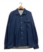 PABLO VINCIパブロビンチ）の古着「Denim shirt デニムシャツ」｜ネイビー
