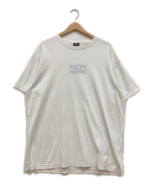 KITH（キス）KITH (キス) KITH TREATS プリントTシャツ ホワイト サイズ:Lの古着・服飾アイテム