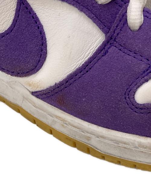 NIKE（ナイキ）NIKE (ナイキ) SB Dunk Low Court Purple Gum ローカットスニーカー ホワイト×パープル サイズ:29㎝の古着・服飾アイテム