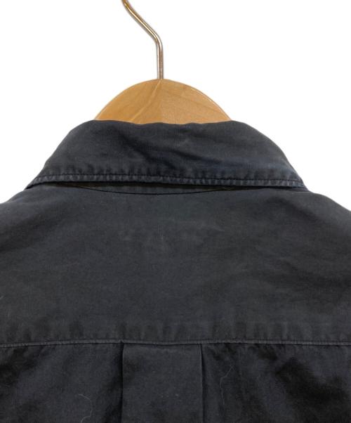 COMME des GARCONS HOMME（コムデギャルソン オム）COMME des GARCONS HOMME (コムデギャルソン オム) 製品染め縮絨切り替えシャツ ブラック サイズ:Sの古着・服飾アイテム