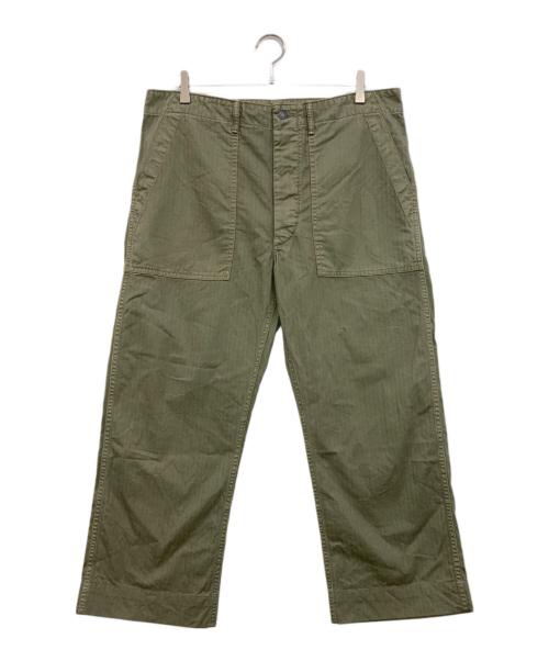 RRL（ダブルアールエル）RRL (ダブルアールエル) ARMY UTILITY PANTS カーキ サイズ:34の古着・服飾アイテム