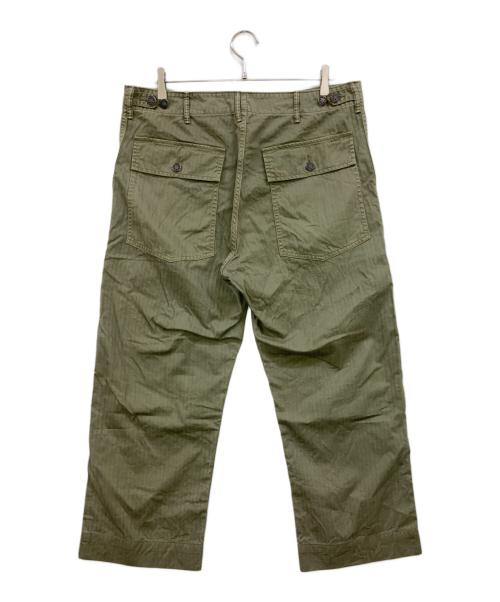 RRL（ダブルアールエル）RRL (ダブルアールエル) ARMY UTILITY PANTS カーキ サイズ:34の古着・服飾アイテム