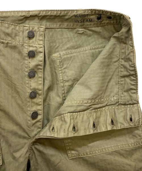 RRL（ダブルアールエル）RRL (ダブルアールエル) ARMY UTILITY PANTS カーキ サイズ:34の古着・服飾アイテム