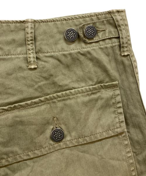 RRL（ダブルアールエル）RRL (ダブルアールエル) ARMY UTILITY PANTS カーキ サイズ:34の古着・服飾アイテム