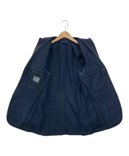 Belvest（ベルヴェスト）Belvest (ベルヴェスト) 段返りウール3Bジャケット ネイビー サイズ:42の古着・服飾アイテム