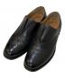 GRENSON（グレンソン）の古着「ウィングチップレザースリッポンシューズ」｜ブラック