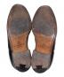 中古・古着 GRENSON (グレンソン) TOMORROW LAND (トゥモローランド) ウィングチップレザースリッポンシューズ ブラック サイズ:7G：13000円