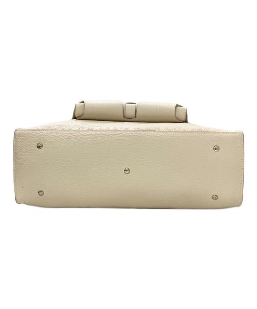 Daniel&Bob（ダニエル＆ボブ）Daniel&Bob (ダニエル＆ボブ) FRASCHINI フラスキーニ 2WAYレザートートバッグ アイボリーの古着・服飾アイテム