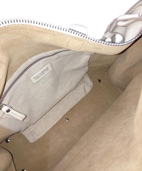 Daniel&Bob（ダニエル＆ボブ）Daniel&Bob (ダニエル＆ボブ) FRASCHINI フラスキーニ 2WAYレザートートバッグ アイボリーの古着・服飾アイテム