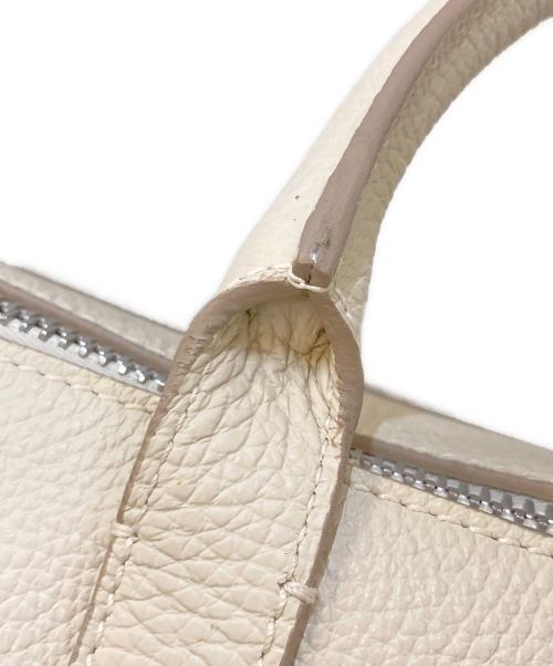 Daniel&Bob（ダニエル＆ボブ）Daniel&Bob (ダニエル＆ボブ) FRASCHINI フラスキーニ 2WAYレザートートバッグ アイボリーの古着・服飾アイテム