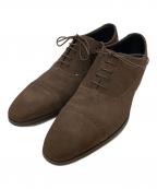 REGALリーガル）の古着「ストレートチップスウェードレザーシューズ」｜ブラウン