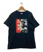 GILDANギルダン）の古着「バックドラフト プリントTシャツ」｜ブラック