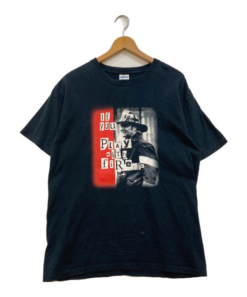 GILDAN（ギルダン）GILDAN (ギルダン) バックドラフト プリントTシャツ ブラック サイズ:Lの古着・服飾アイテム