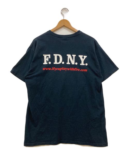 GILDAN（ギルダン）GILDAN (ギルダン) バックドラフト プリントTシャツ ブラック サイズ:Lの古着・服飾アイテム