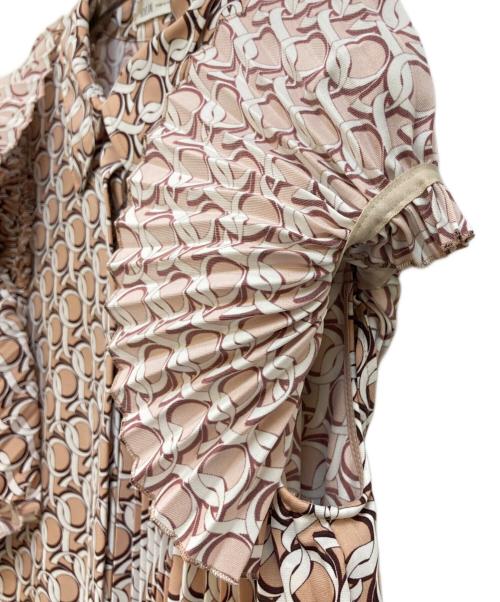 ADEAM（アディアム）ADEAM (アディアム) Monogram Dress ピンクの古着・服飾アイテム