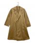 Drawer（ドゥロワー）の古着「RESORT1 コットンツイルチェスターコート」｜ベージュ