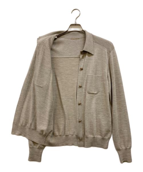 DEUXIEME CLASSE（ドゥーズィエム クラス）Deuxieme Classe (ドゥーズィエム クラス) refind ブラウス カーディガン ナチュラル サイズ:FREEの古着・服飾アイテム