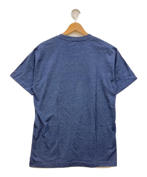 THE BEATLES（ビートルズ）THE BEATLES (ビートルズ) アップルタグ プリントTシャツ ネイビー サイズ:Mの古着・服飾アイテム