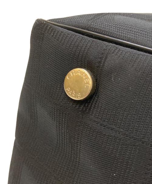 CHANEL（シャネル）CHANEL (シャネル) ニュートラベルライン トート PM ブラックの古着・服飾アイテム