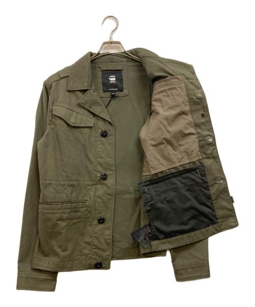 G-STAR RAW（ジースターロゥ）G-STAR RAW (ジースターロゥ) WORKER OVER SHIRT カーキ サイズ:Sの古着・服飾アイテム