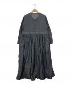 JURGEN LEHL×babaghuriヨーガンレール×ババグーリ）の古着「リネンワンピース」｜グレー