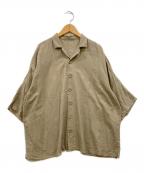 babaghuriババグーリ）の古着「コットンカーディーシャンブレー」｜ベージュ
