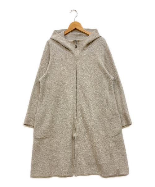 babaghuri（ババグーリ）babaghuri (ババグーリ) ロングジップパーカー グレー サイズ:Mの古着・服飾アイテム