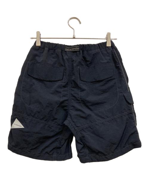 and wander（アンドワンダー）and wander (アンドワンダー) ナイロントレッキングショーツ ブラック サイズ:Sの古着・服飾アイテム