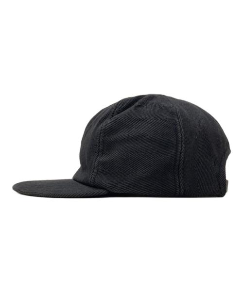 hobo（ホボ）hobo (ホボ) 裏地レザーキャップ グレーの古着・服飾アイテム